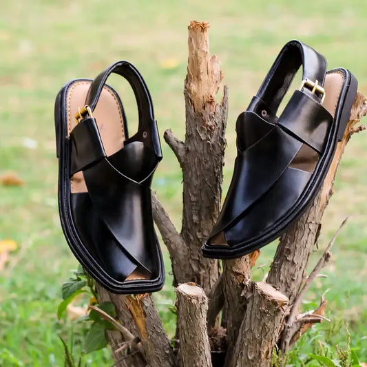Smart Zalmi Handmade Peshawari Chappal - F