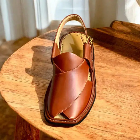 Smart Zalmi Handmade Peshawari Chappal - F